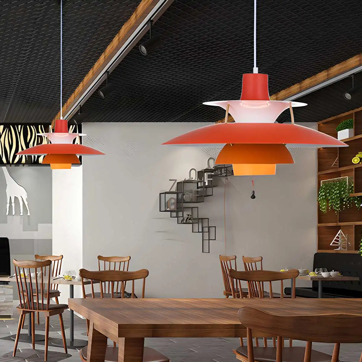 Modern Nordic Multi-Layer Hanging Pendant Lamp for Dining Room & Living Room Lighting