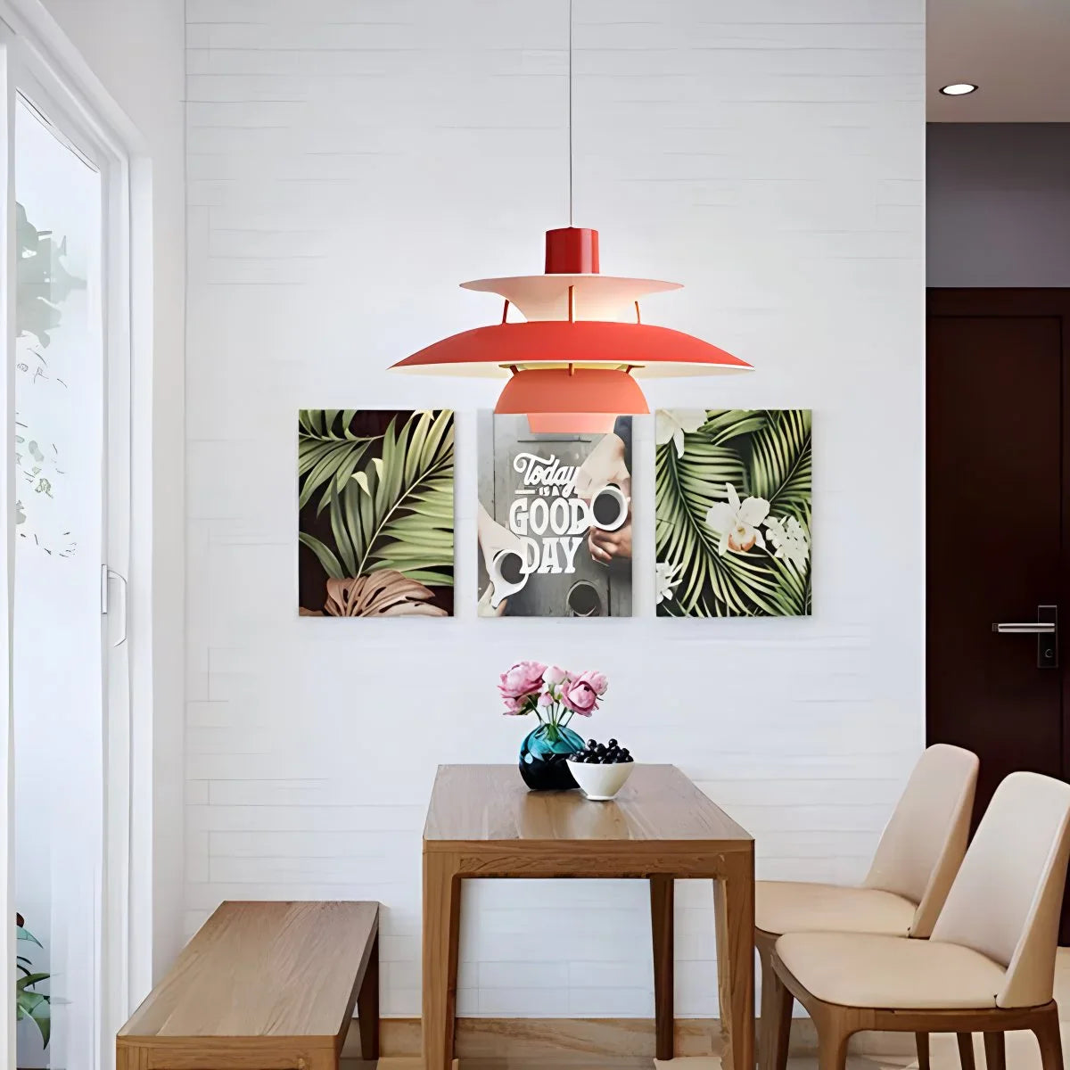 Modern Nordic Multi-Layer Hanging Pendant Lamp for Dining Room & Living Room Lighting