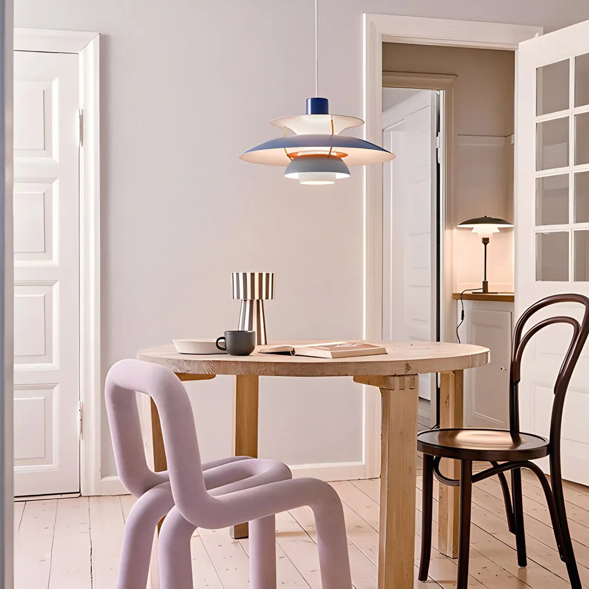 Modern Nordic Multi-Layer Hanging Pendant Lamp for Dining Room & Living Room Lighting