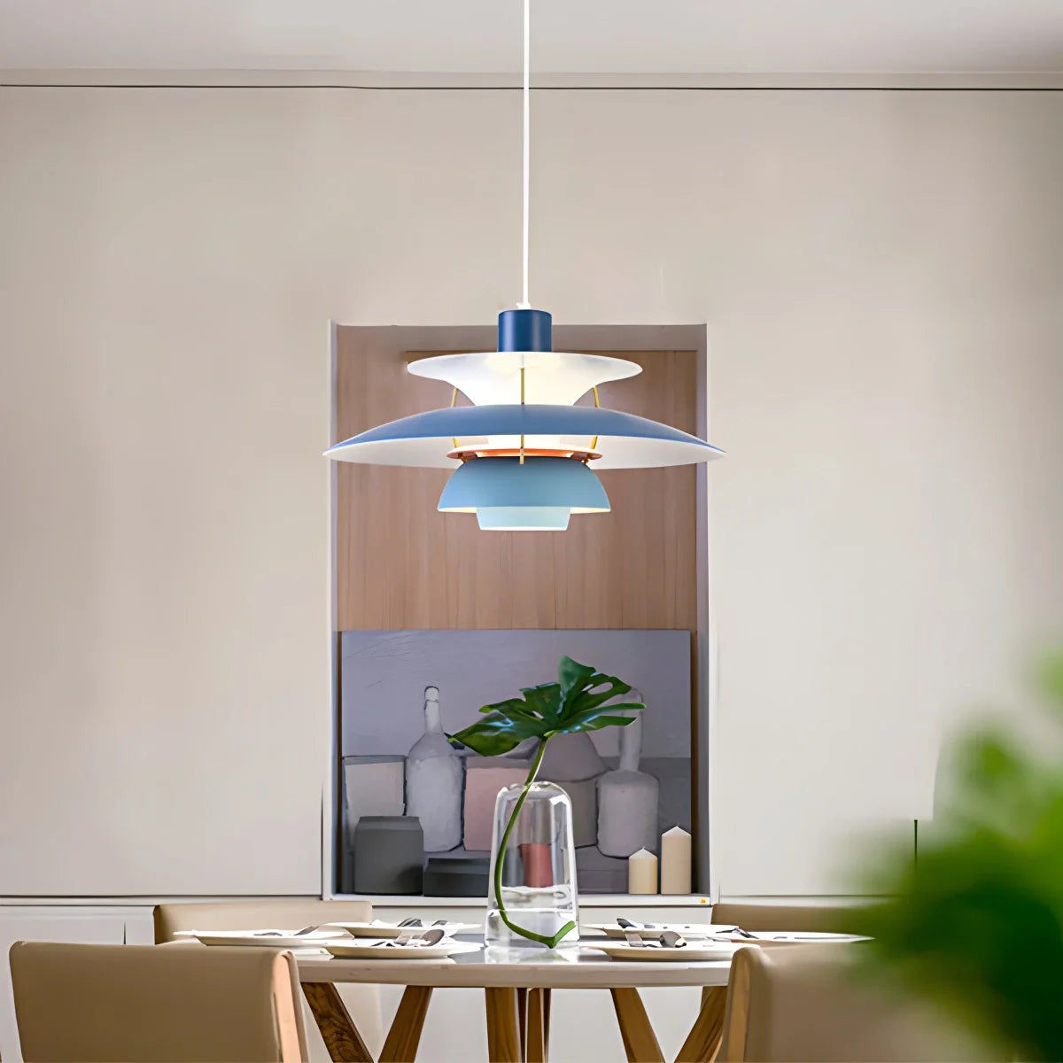 Modern Nordic Multi-Layer Hanging Pendant Lamp for Dining Room & Living Room Lighting