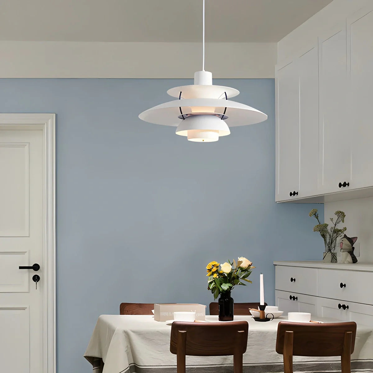 Modern Nordic Multi-Layer Hanging Pendant Lamp for Dining Room & Living Room Lighting