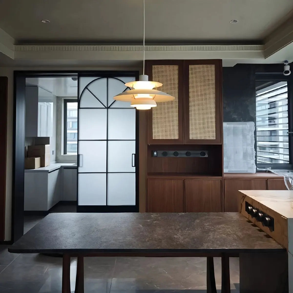 Modern Nordic Multi-Layer Hanging Pendant Lamp for Dining Room & Living Room Lighting