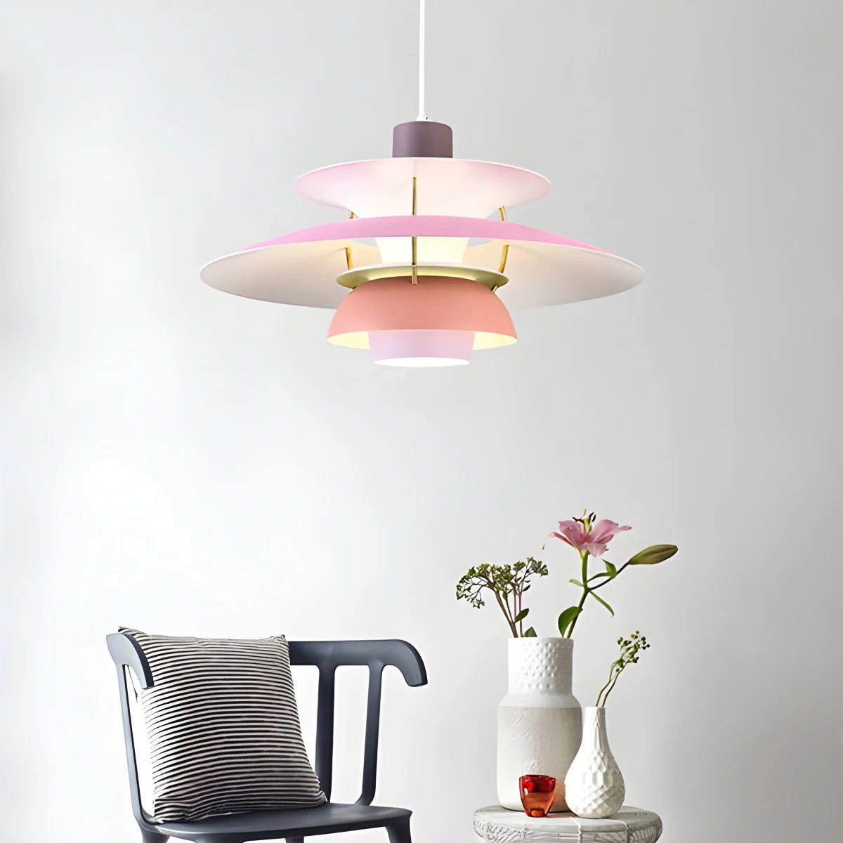 Modern Nordic Multi-Layer Hanging Pendant Lamp for Dining Room & Living Room Lighting