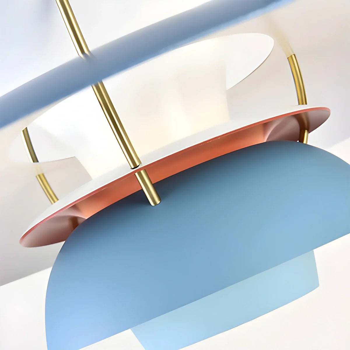 Modern Nordic Multi-Layer Hanging Pendant Lamp for Dining Room & Living Room Lighting