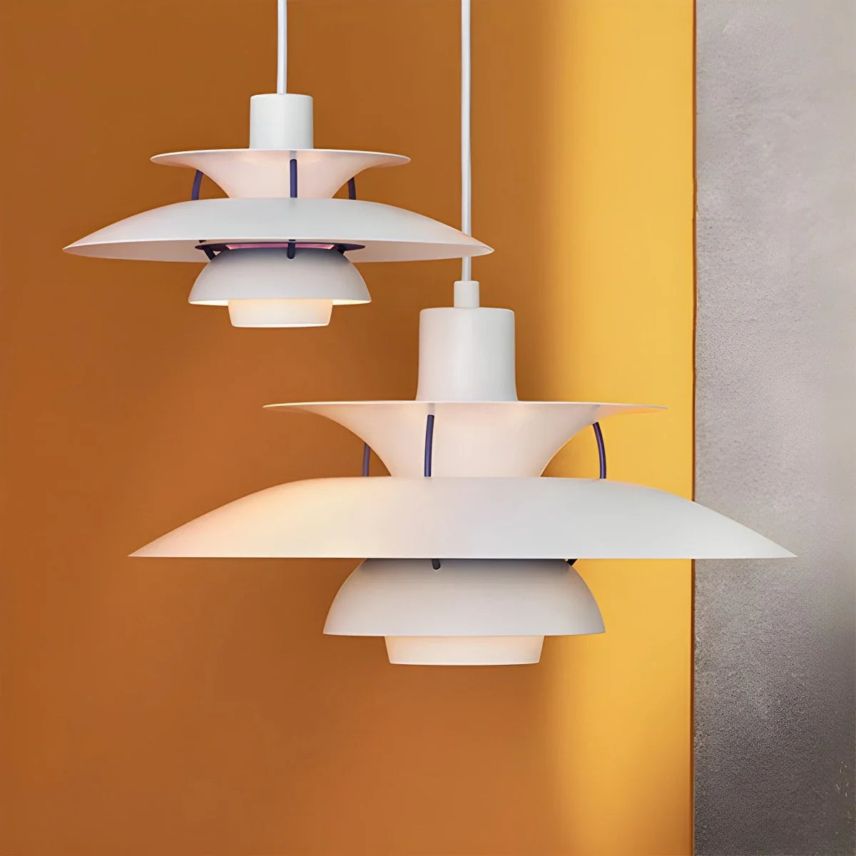 Modern Nordic Multi-Layer Hanging Pendant Lamp for Dining Room & Living Room Lighting
