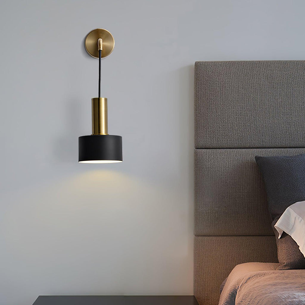 LED Wall Light Fixture - Modern Adjustable Arm Design for Living Room & Bedroom Lighting