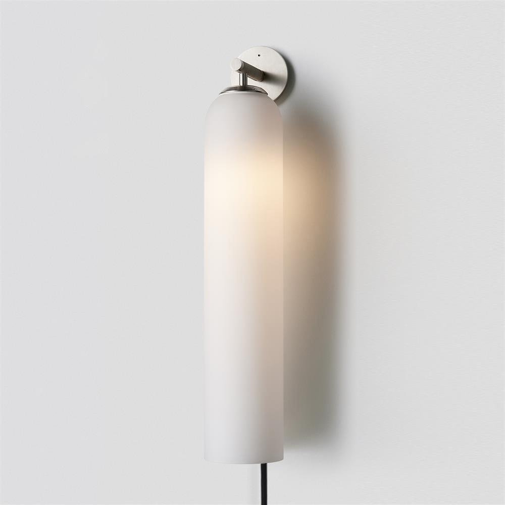 LED Art Glass Wall Sconce Light Fixture - Modern Decorative Lighting for Living Room & Hallway