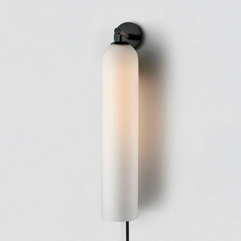 LED Art Glass Wall Sconce Light Fixture - Modern Decorative Lighting for Living Room & Hallway