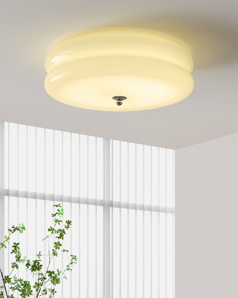 Art Deco Vintage Ceiling Light | Dimmable, Gold or Chrome Finish & Ideal for Modern and Traditional Interiors