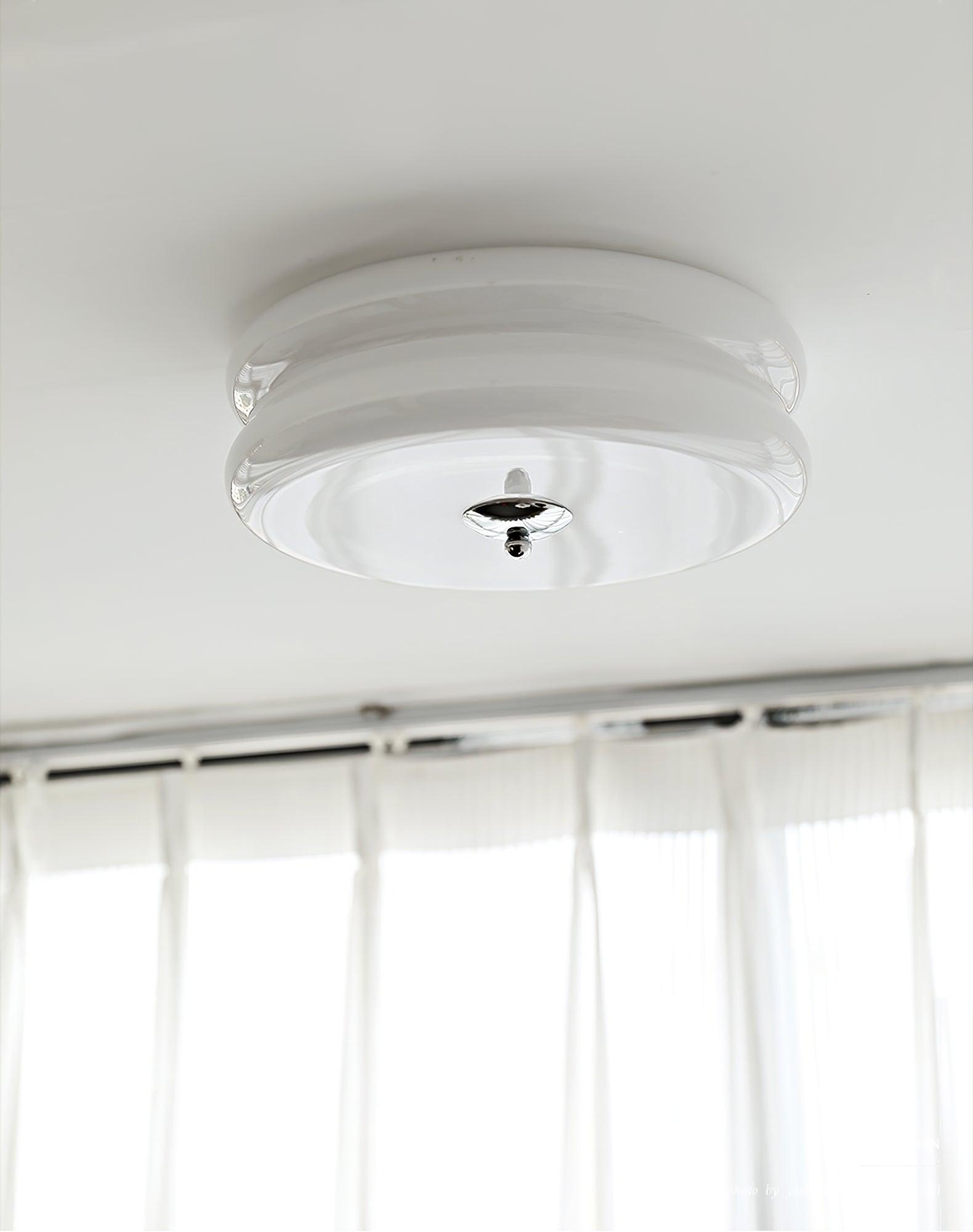 Art Deco Vintage Ceiling Light | Dimmable, Gold or Chrome Finish & Ideal for Modern and Traditional Interiors