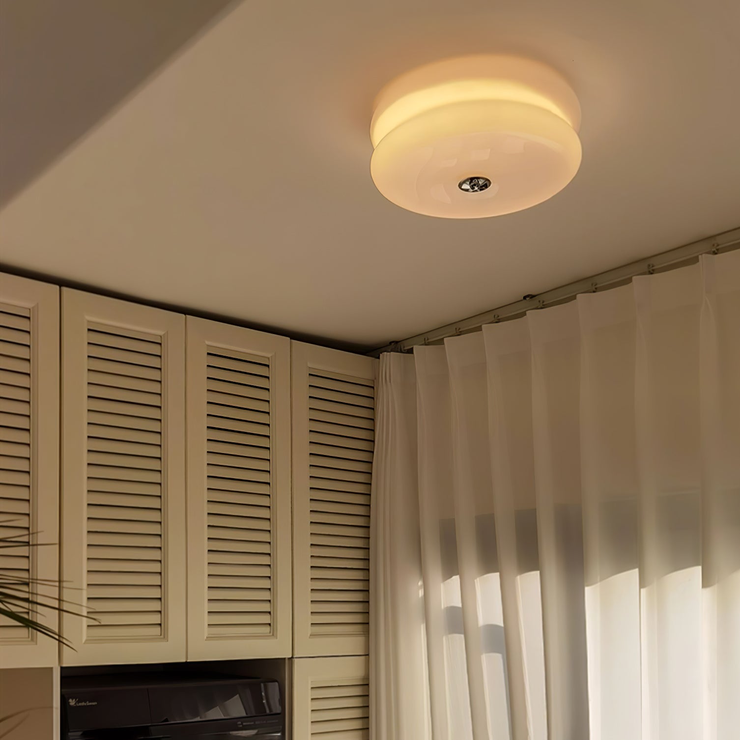 Art Deco Vintage Ceiling Light | Dimmable, Gold or Chrome Finish & Ideal for Modern and Traditional Interiors