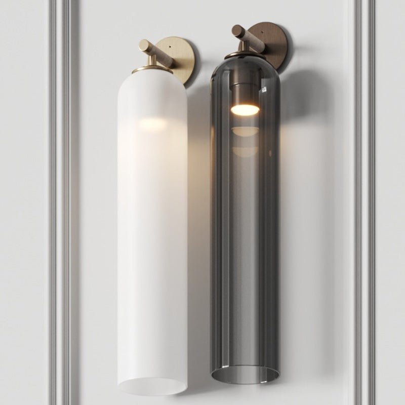 LED Art Glass Wall Sconce Light Fixture - Modern Decorative Lighting for Hallway & Living Room