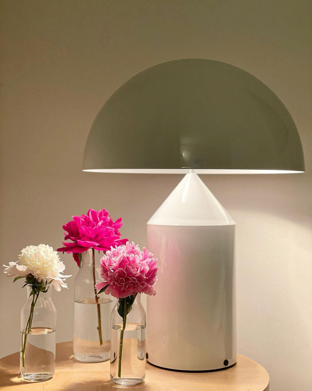 LED Metal Table Lamp - Modern Design with Adjustable Shade for Living Room & Bedroom Lighting