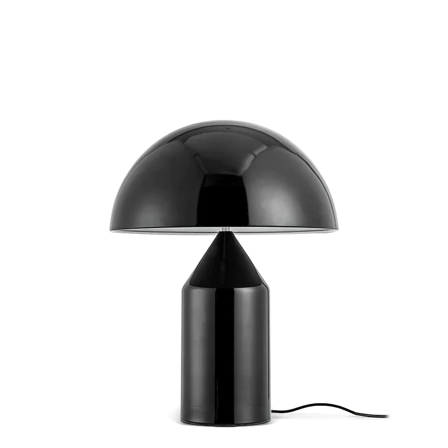 Metal Table Lamp with Adjustable Shade for Modern Home Office & Living Room Lighting