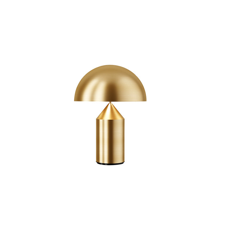 Metal Table Lamp with Adjustable Shade for Modern Home Office & Living Room Lighting