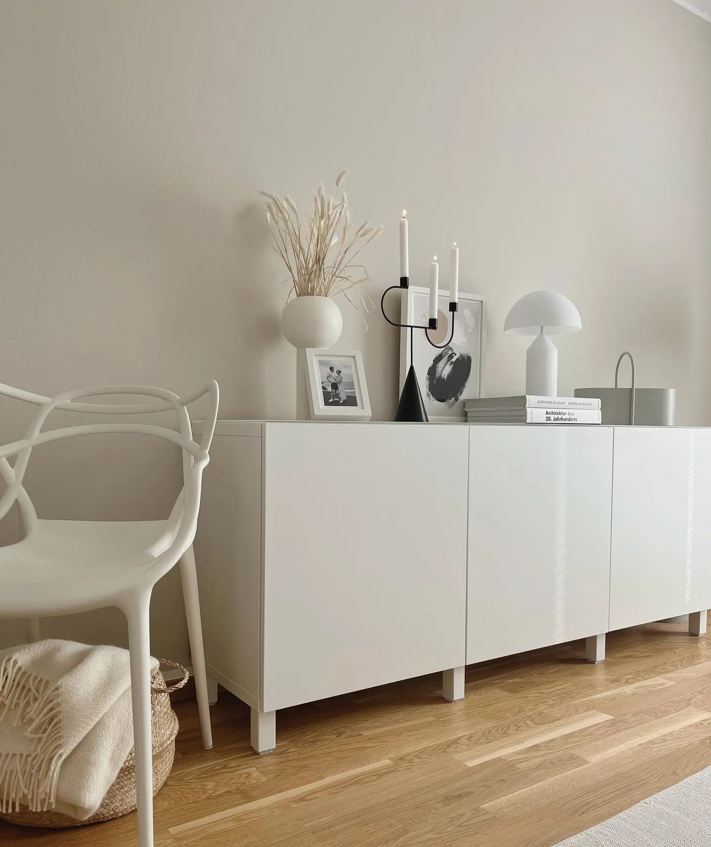 Metal Table Lamp with Adjustable Shade for Modern Home Office & Living Room Lighting