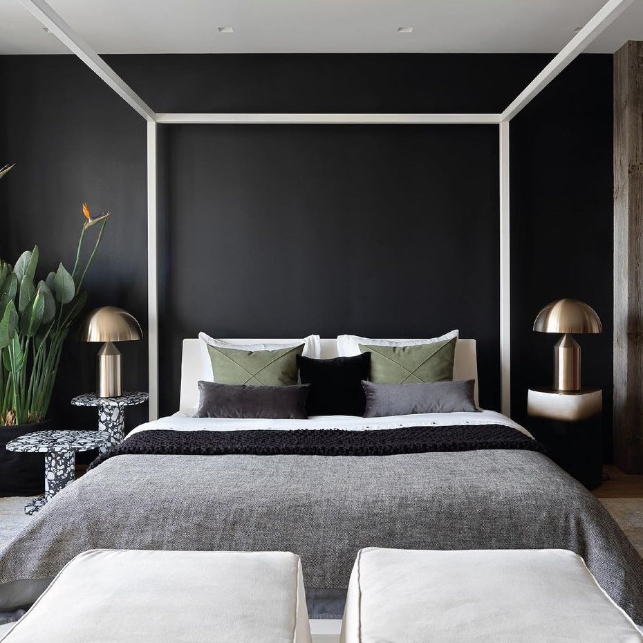 Metal Table Lamp with Adjustable Shade for Modern Home Office & Living Room Lighting