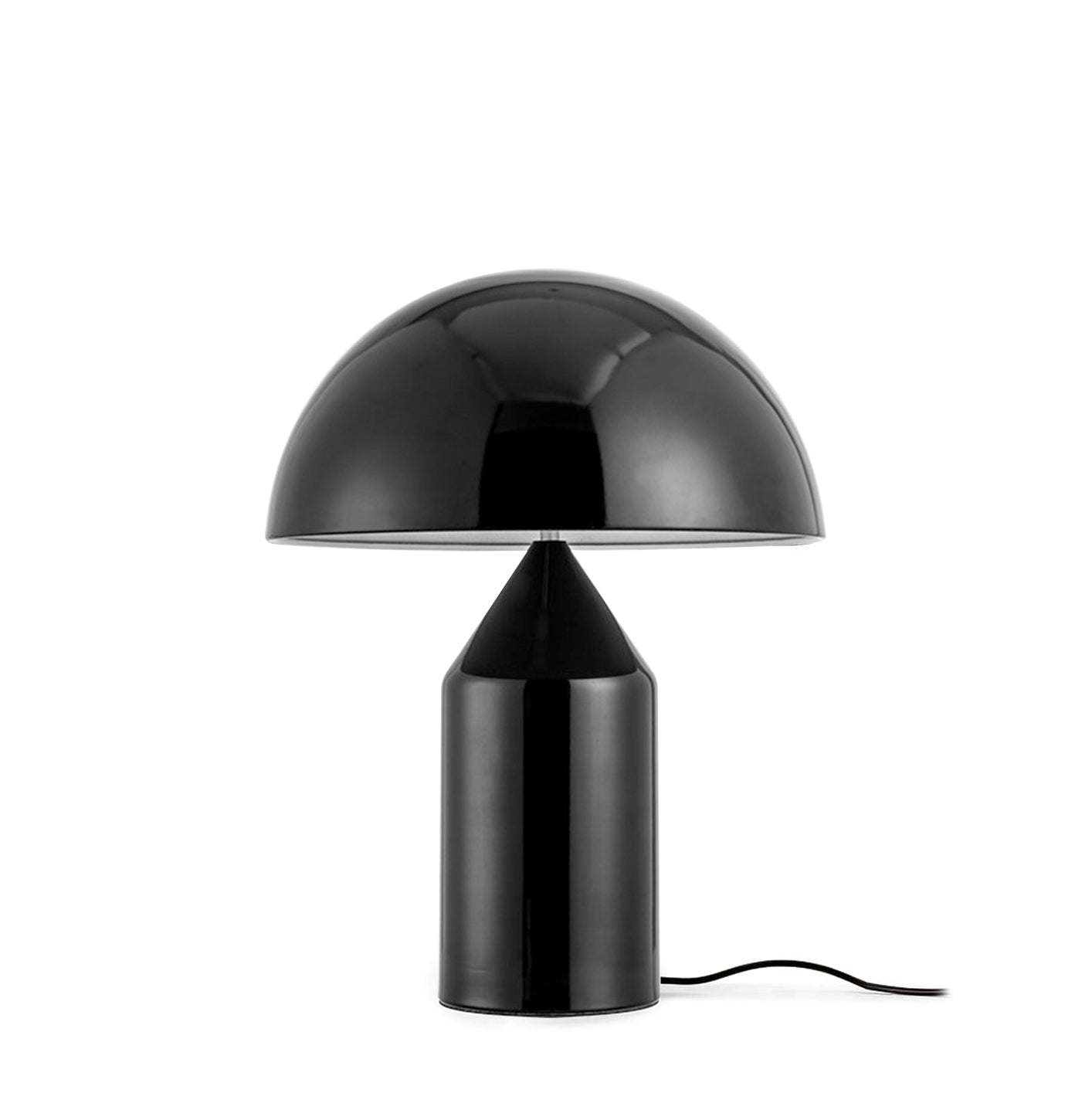 Metal Table Lamp with Adjustable Shade for Modern Home Office & Living Room Lighting
