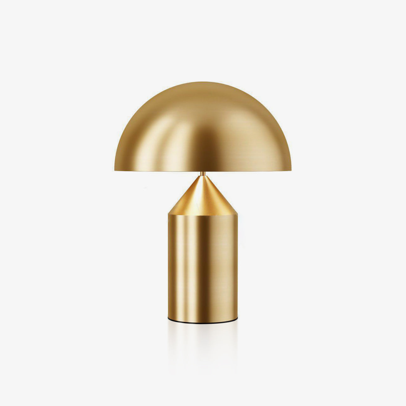 Metal Table Lamp with Adjustable Shade for Living Room, Bedroom & Office Use