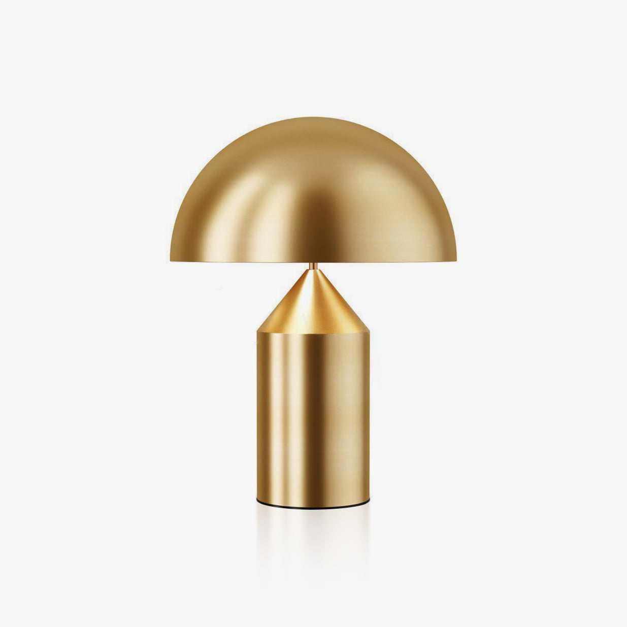 Metal Table Lamp with Adjustable Shade for Living Room, Bedroom & Office Use