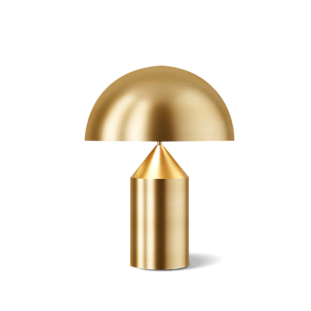 LED Metal Table Lamp - Modern Design with Adjustable Shade for Living Room & Bedroom Lighting