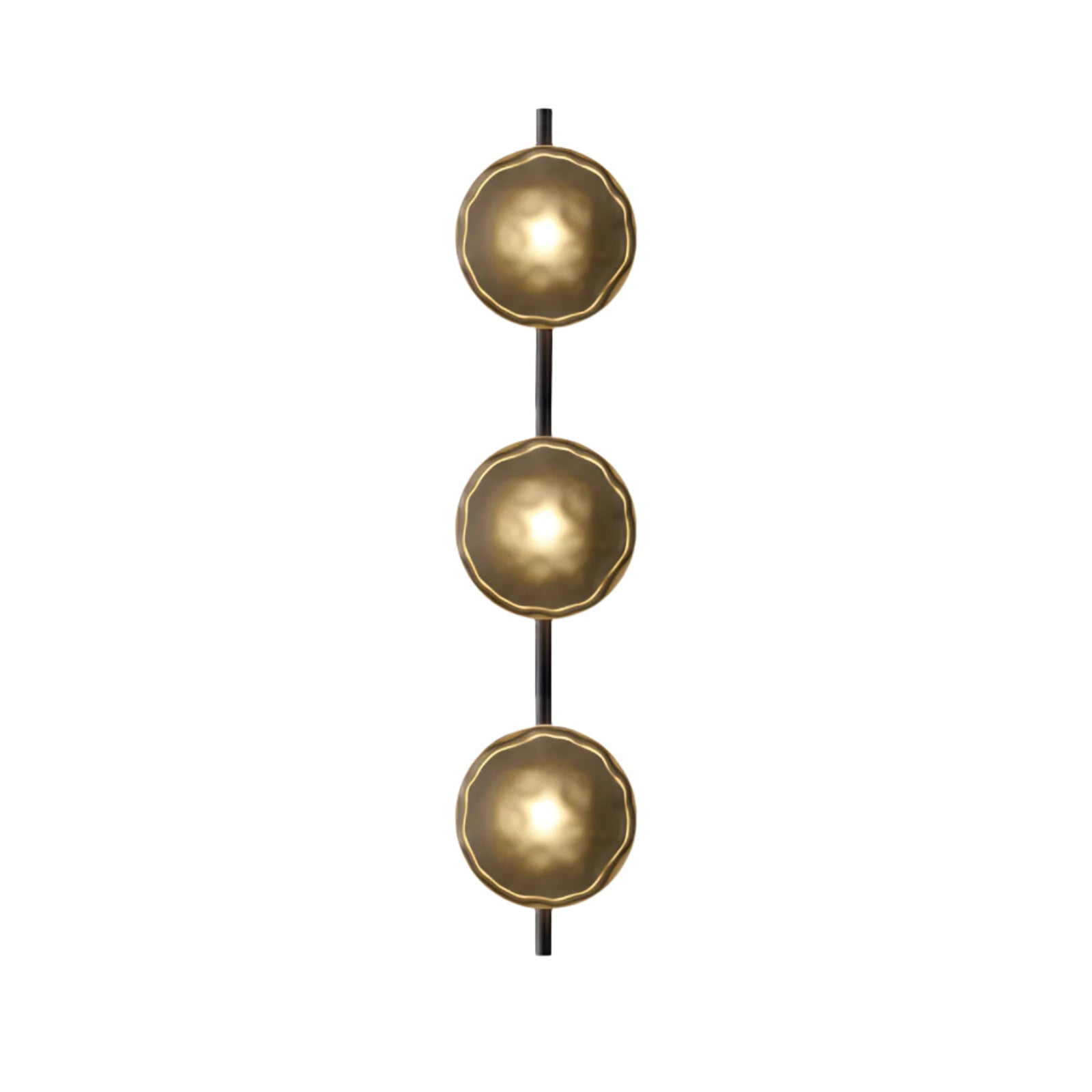 Glass Wall Sconce Light with Nordic Round Design for Bedroom, Living Room & Hallway Accent Lighting