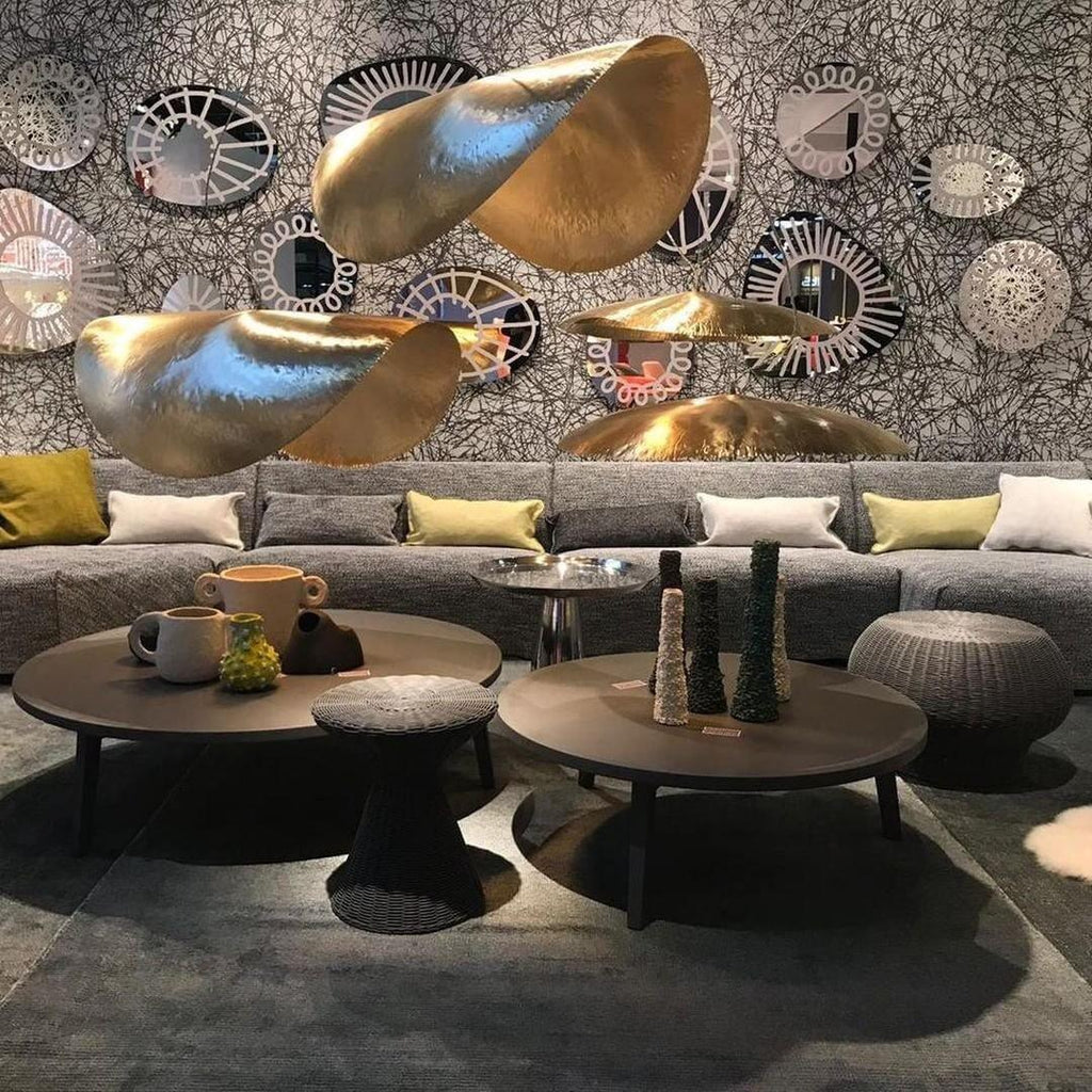 Hammered Pendant Light Fixture - Rustic Metal Hanging Lamp for Kitchen Island & Dining Room