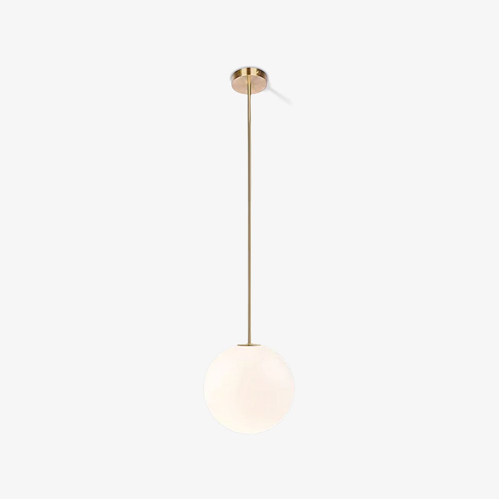 Brass Pendant Lamp - Modern Architectural Design for Dining Room & Kitchen Lighting