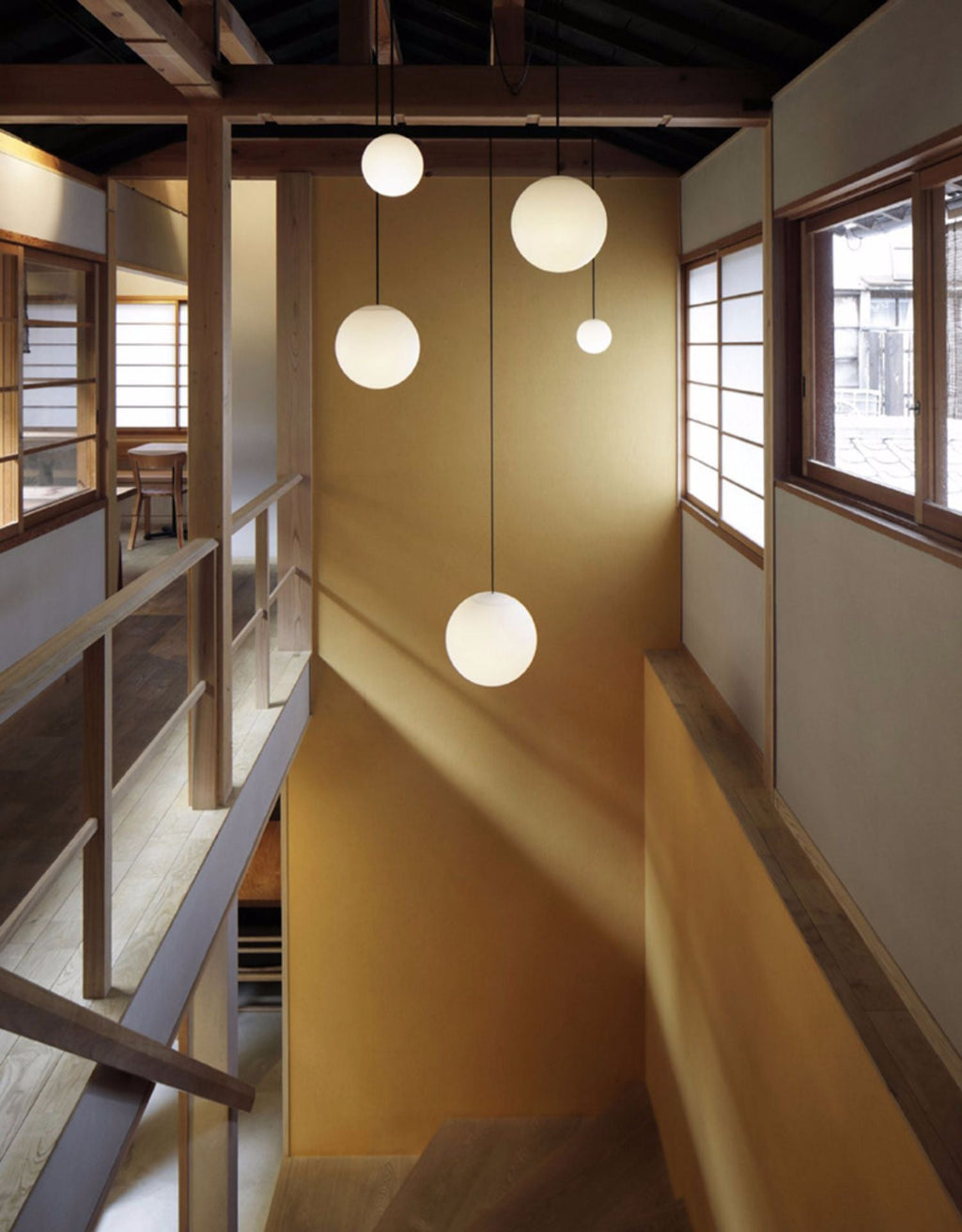 Brass Pendant Lamp - Modern Architectural Design for Dining Room & Kitchen Lighting