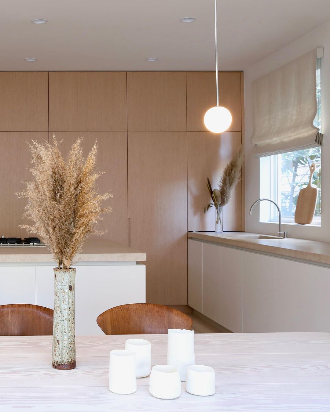 Brass Pendant Lamp - Modern Architectural Design for Dining Room & Kitchen Lighting