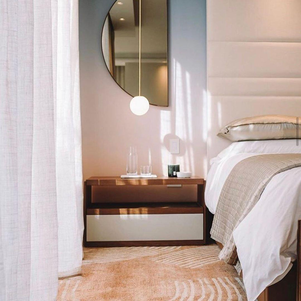 Brass Pendant Lamp - Modern Architectural Design for Dining Room & Kitchen Lighting