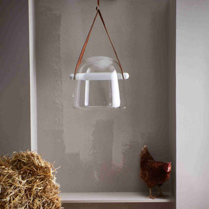 Large Pendant Lamp - Brokis Mona PC938 - Modern Glass Lighting Fixture for Dining Room & Living Spaces