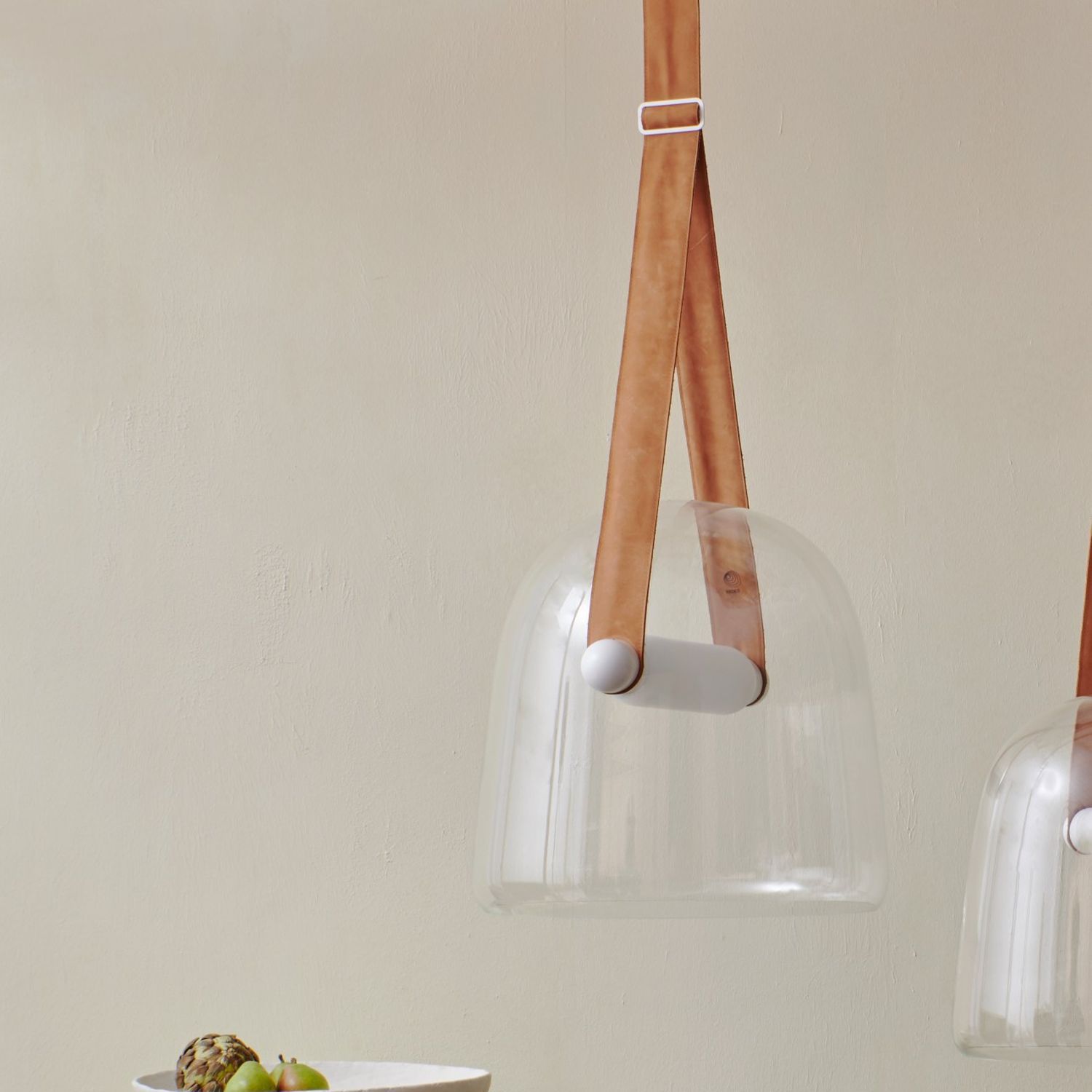 Large Pendant Lamp - Brokis Mona PC938 - Modern Glass Lighting Fixture for Dining Room & Living Spaces