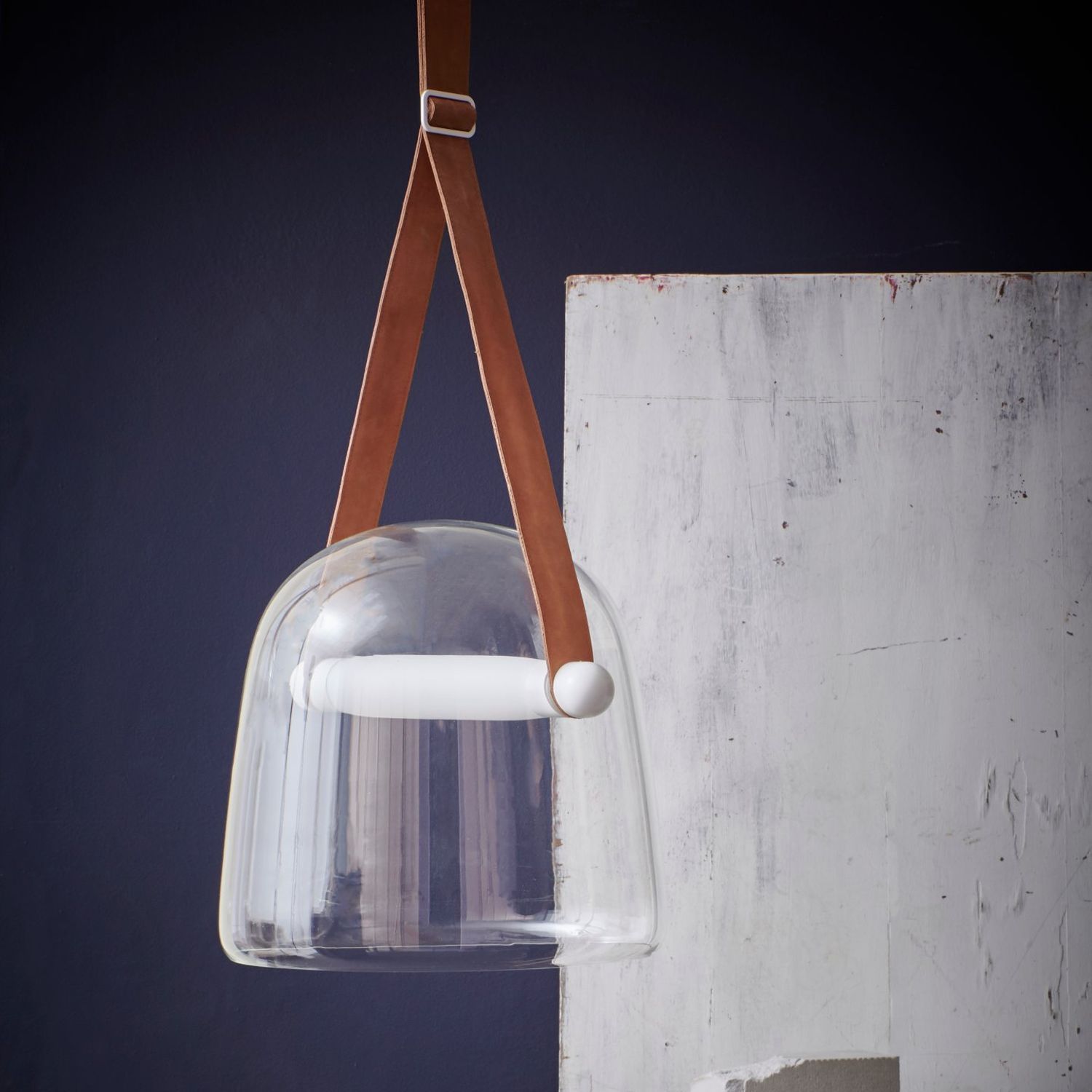 Large Pendant Lamp - Brokis Mona PC938 - Modern Glass Lighting Fixture for Dining Room & Living Spaces