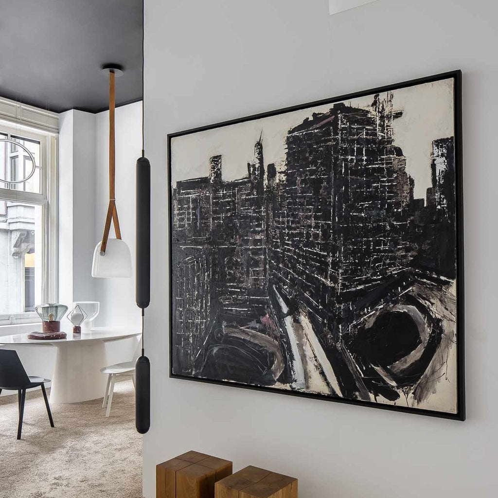 Large Pendant Lamp - Brokis Mona PC938 - Modern Glass Lighting Fixture for Dining Room & Living Spaces