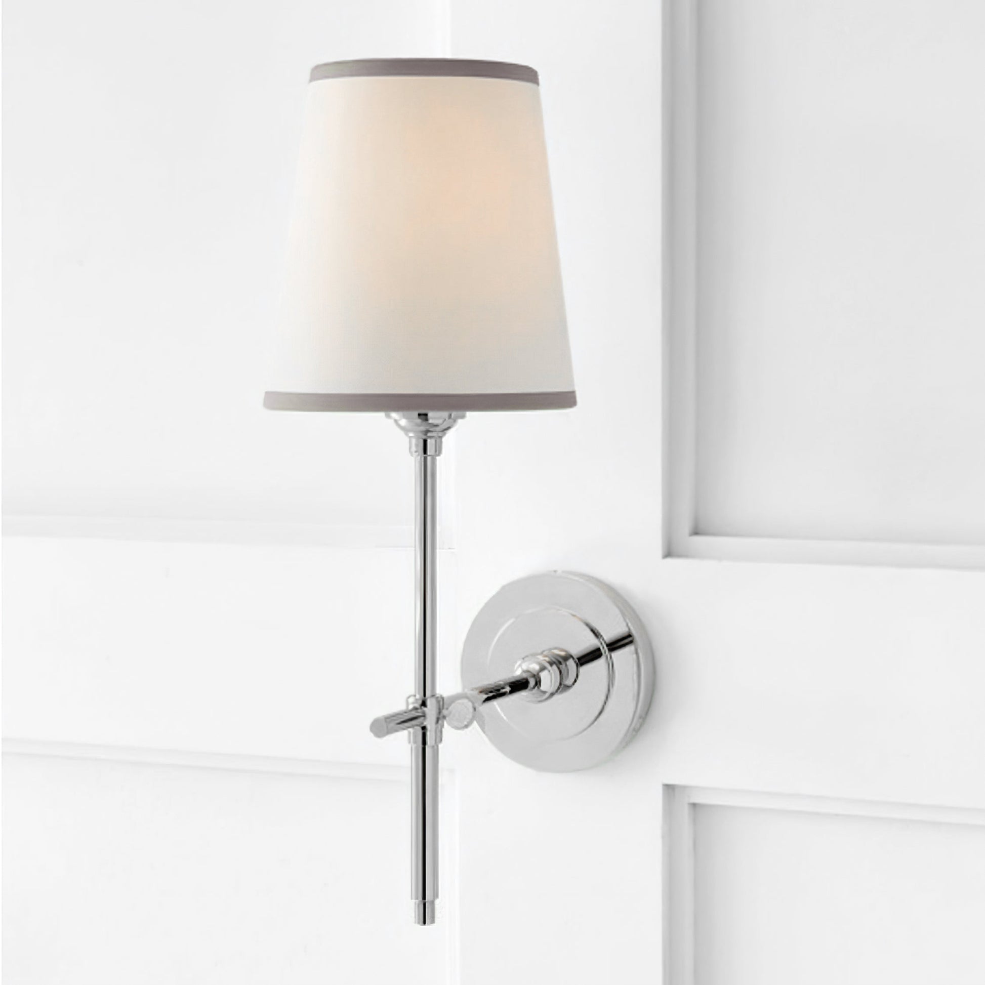 LED Wall Light Fixture - Modern Design with Adjustable Arm - Ideal for Living Room, Bedroom, and Hallway Lighting