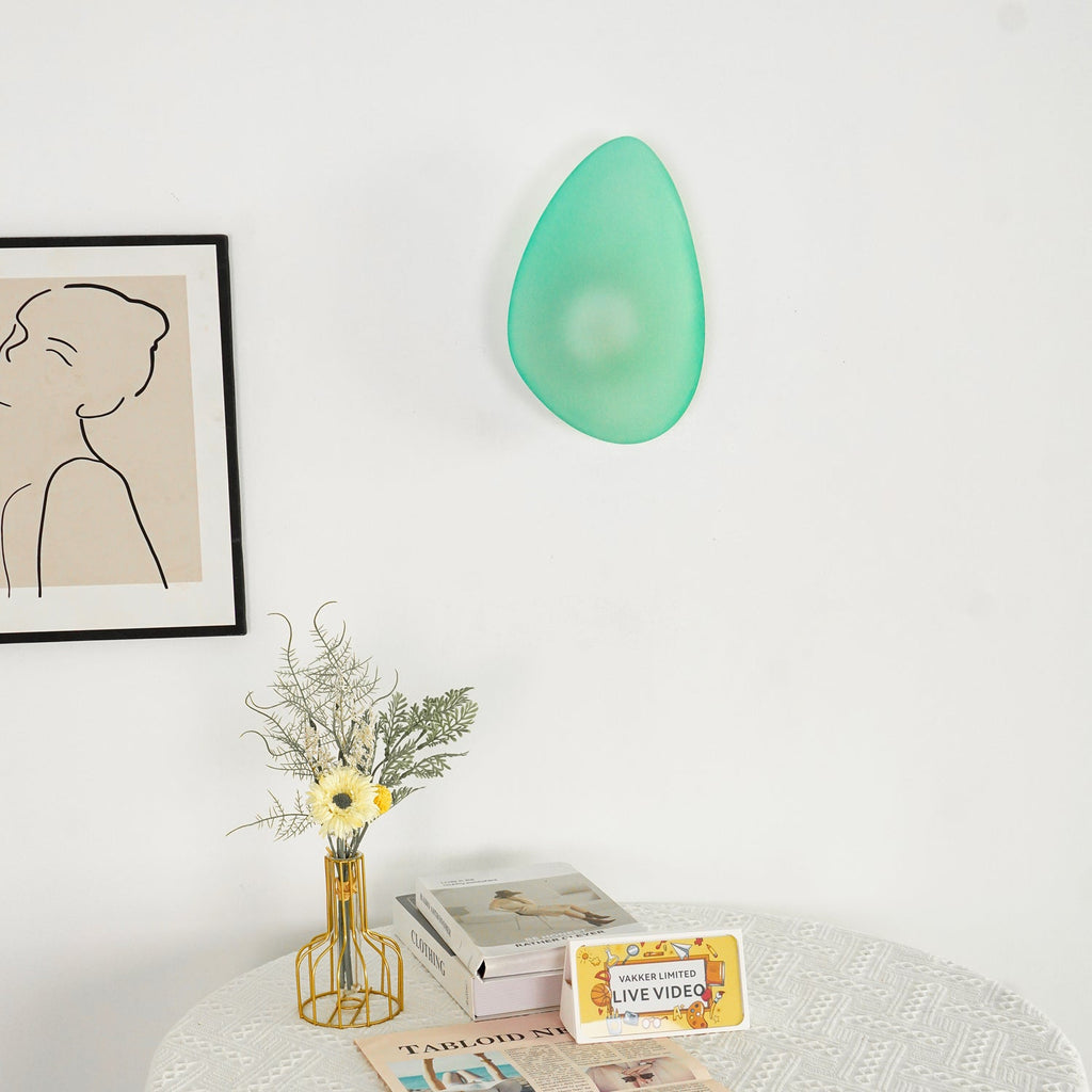 Bubble Glass Wall Lamp | Dimmable, Integrated LED & Versatile for Wall or Ceiling Mounting