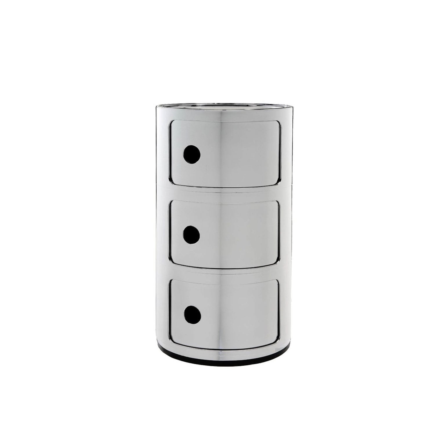 Metal Storage Unit - Kartell Componibili Modular Organizer for Home & Office Use, Multi-Functional and Stackable Design