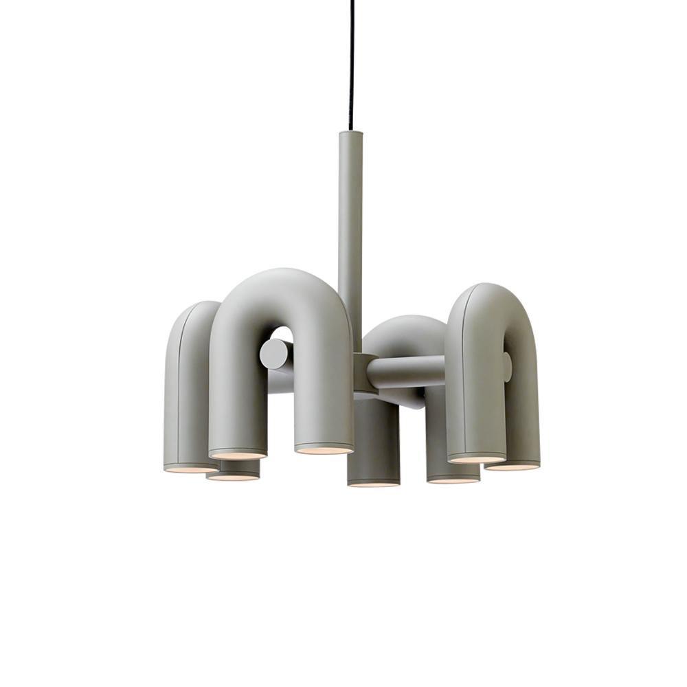 U-Shape LED Chandelier | Adjustable, Multi-Head Design for Modern Indoor Spaces