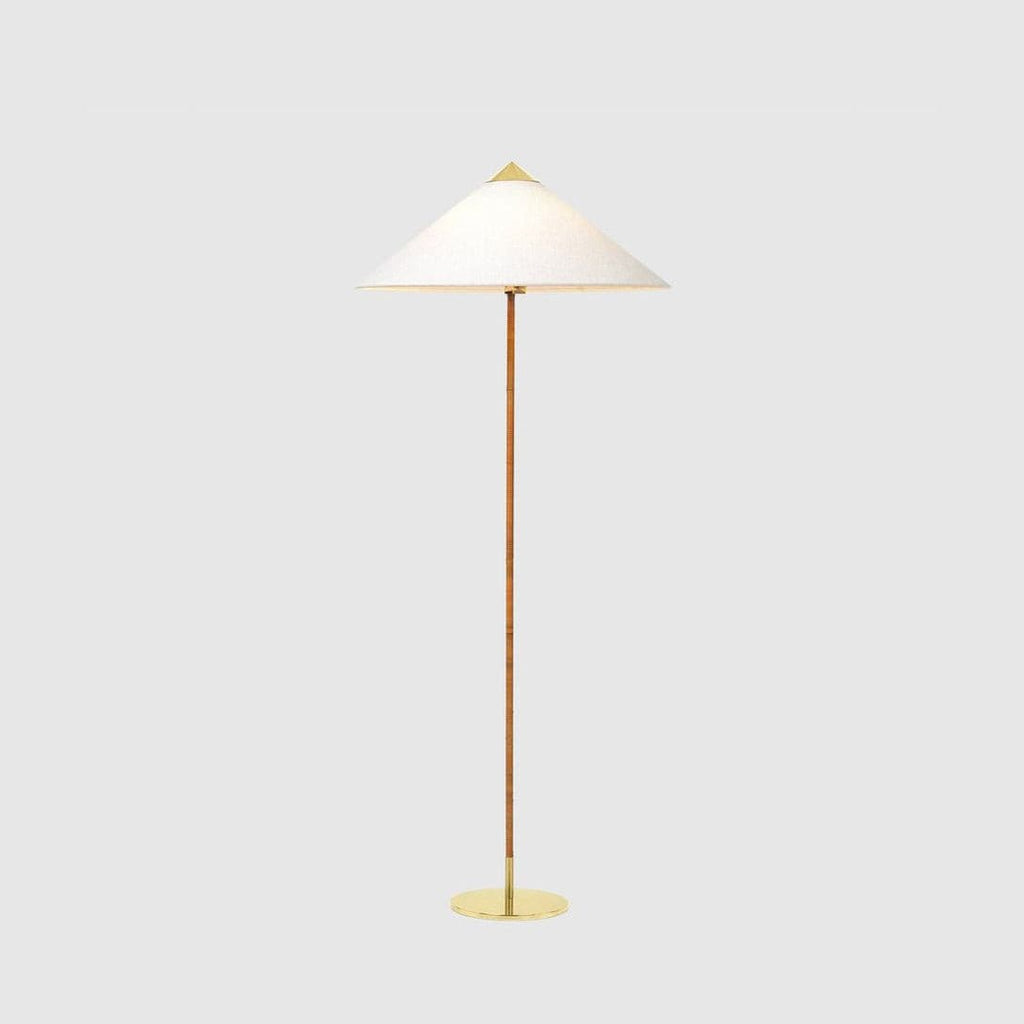 LED Chinese Hat Floor Lamp with Adjustable Height for Living Room & Bedroom Lighting