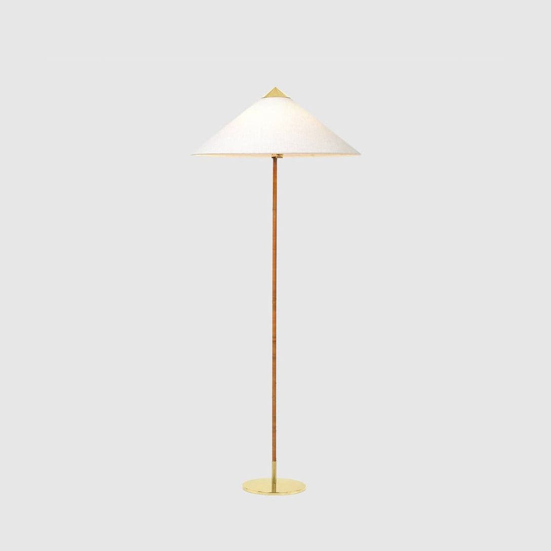 LED Chinese Hat Floor Lamp with Adjustable Height for Living Room & Bedroom Lighting