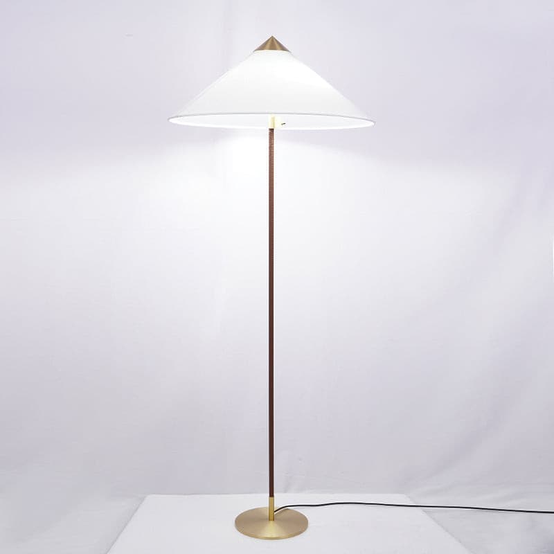 LED Chinese Hat Floor Lamp with Adjustable Height for Living Room & Bedroom Lighting