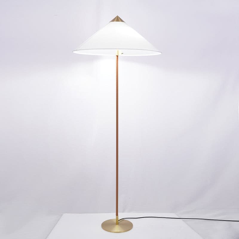 LED Chinese Hat Floor Lamp with Adjustable Height for Living Room & Bedroom Lighting