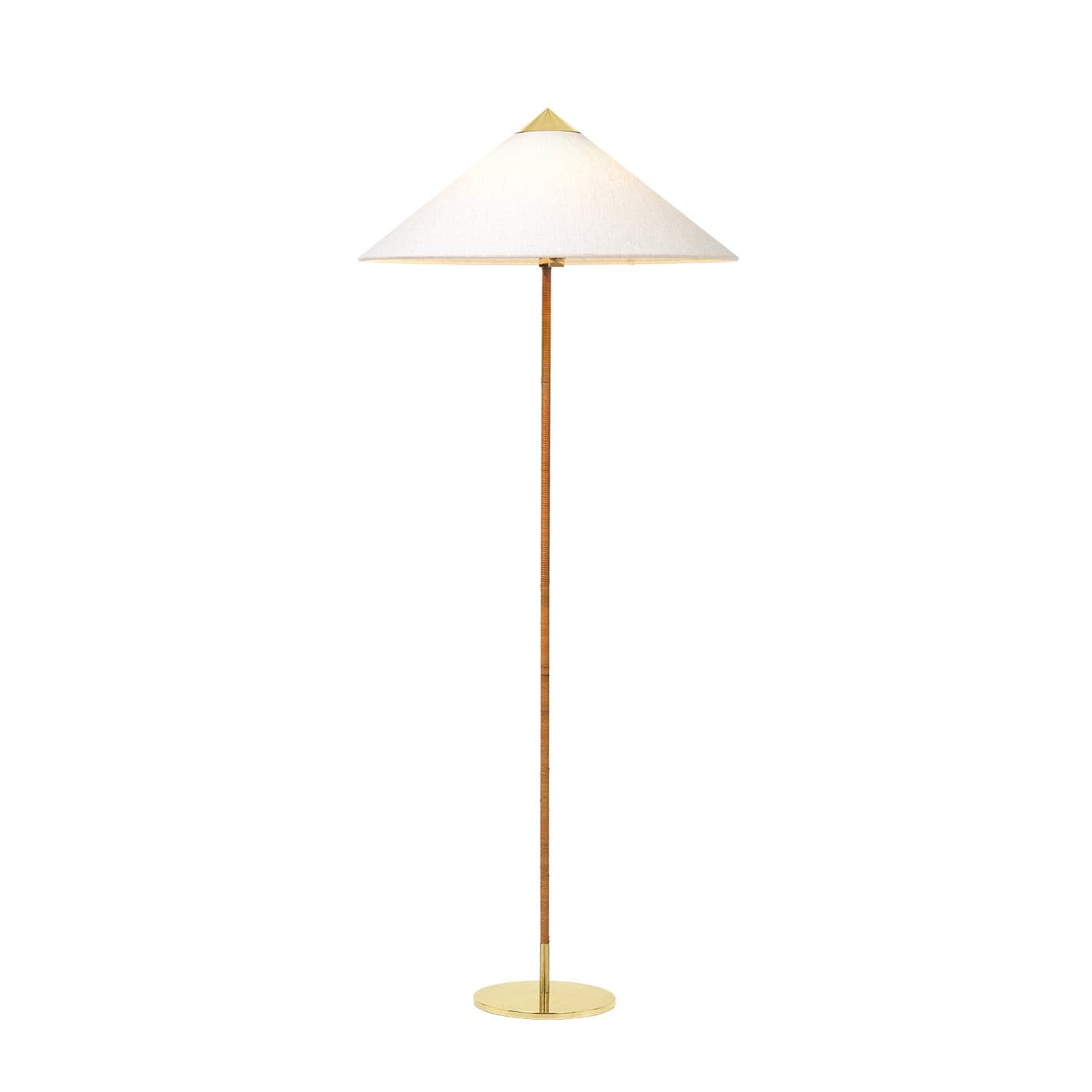 LED Chinese Hat Floor Lamp with Adjustable Height for Living Room & Bedroom Lighting