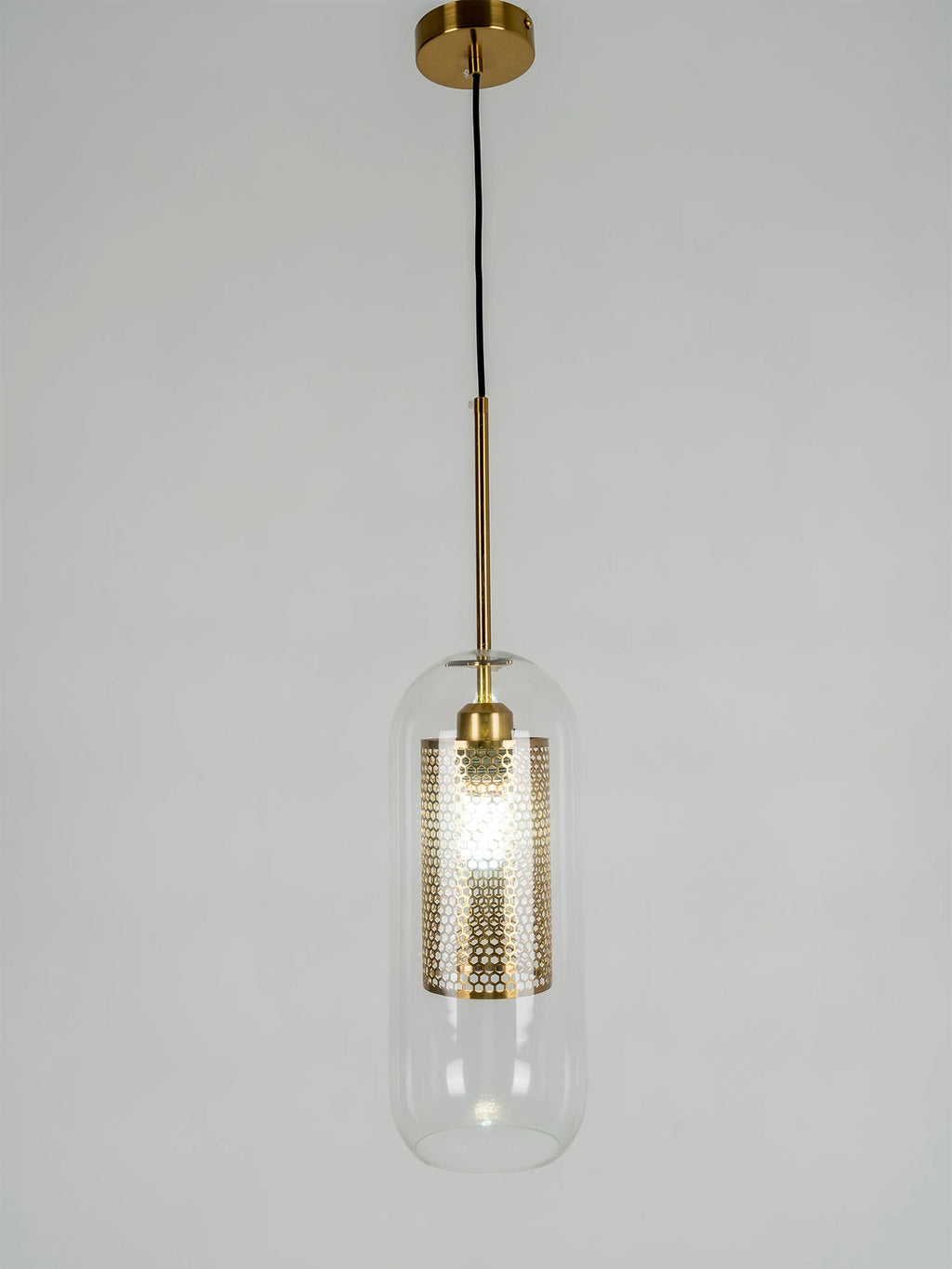 Glass Pendant Light Fixture - Modern Chiswick Design for Kitchen Island & Dining Room Lighting