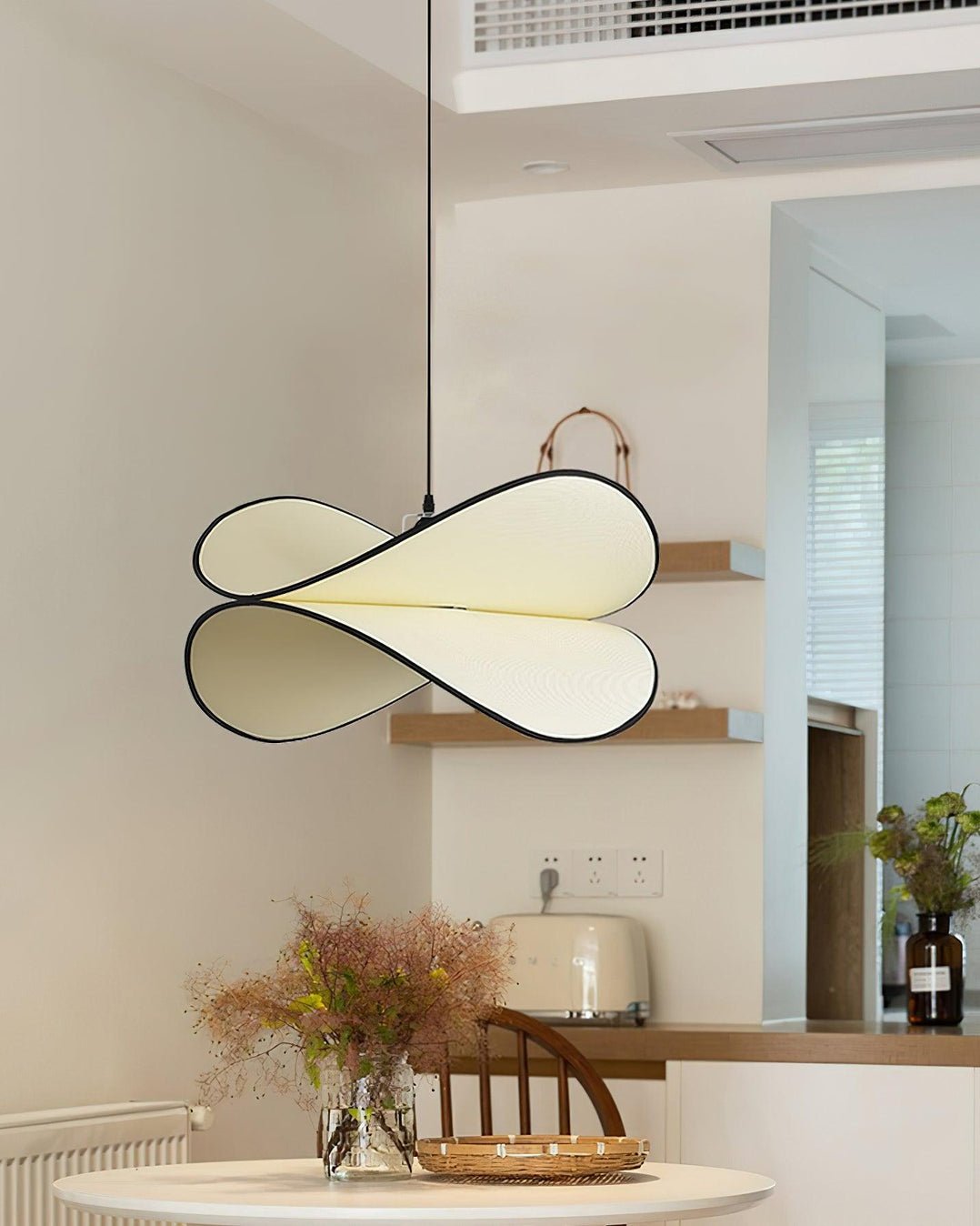 LED Pendant Light Fixture - Modern Industrial Design - Adjustable Height - Ideal for Kitchen, Dining Room & Living Spaces