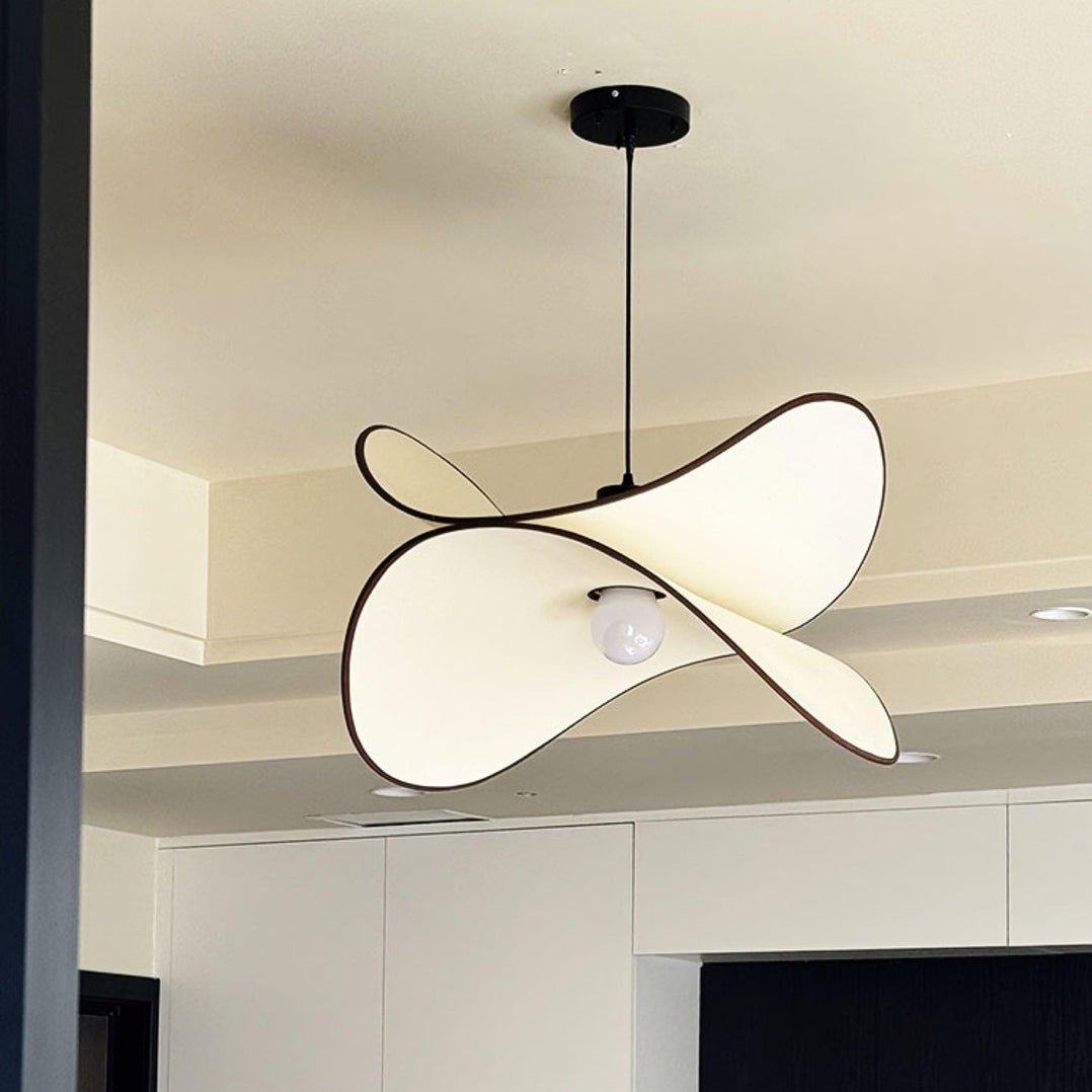 LED Pendant Light Fixture - Modern Industrial Design - Adjustable Height - Ideal for Kitchen, Dining Room & Living Spaces