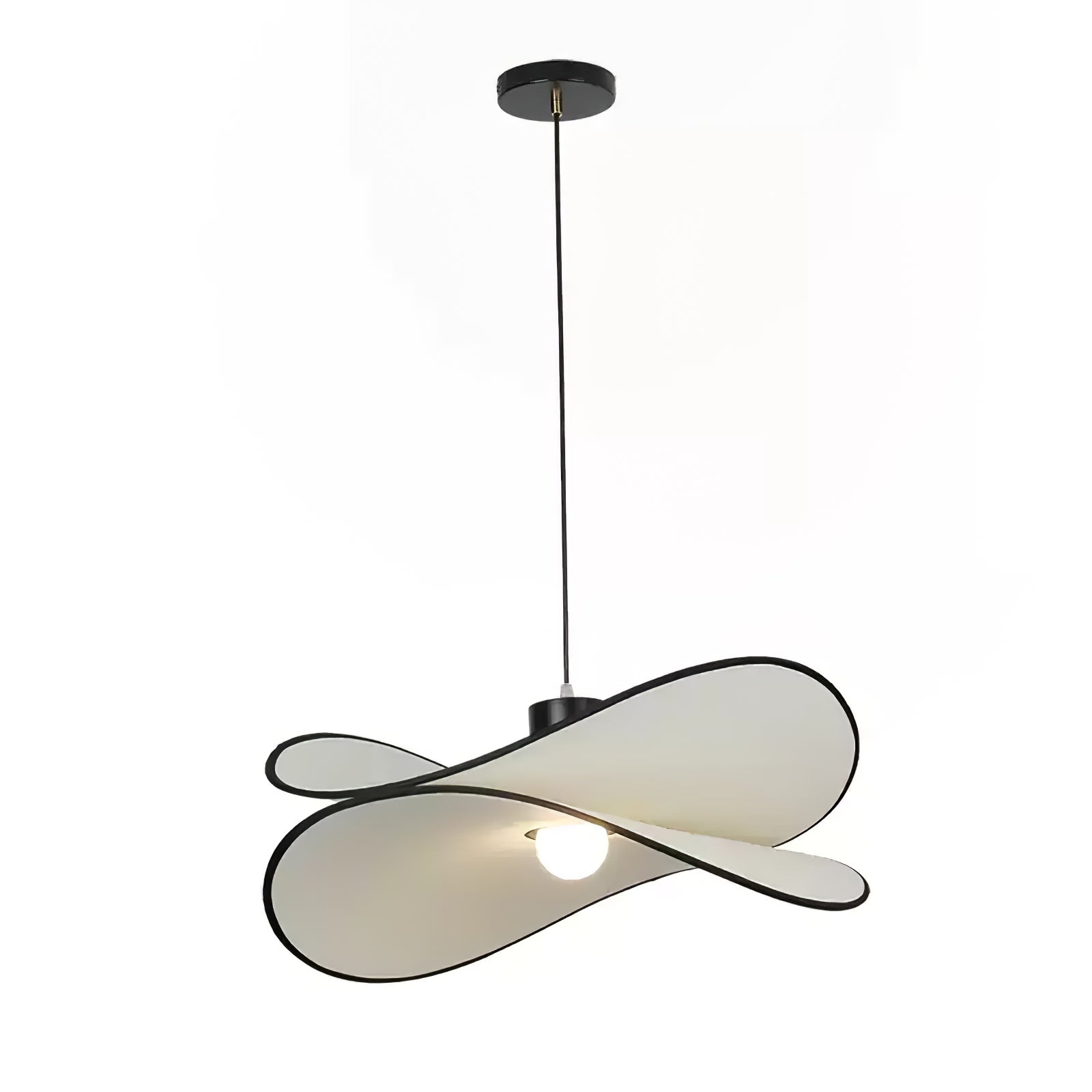 LED Pendant Light Fixture - Modern Industrial Design - Adjustable Height - Ideal for Kitchen, Dining Room & Living Spaces