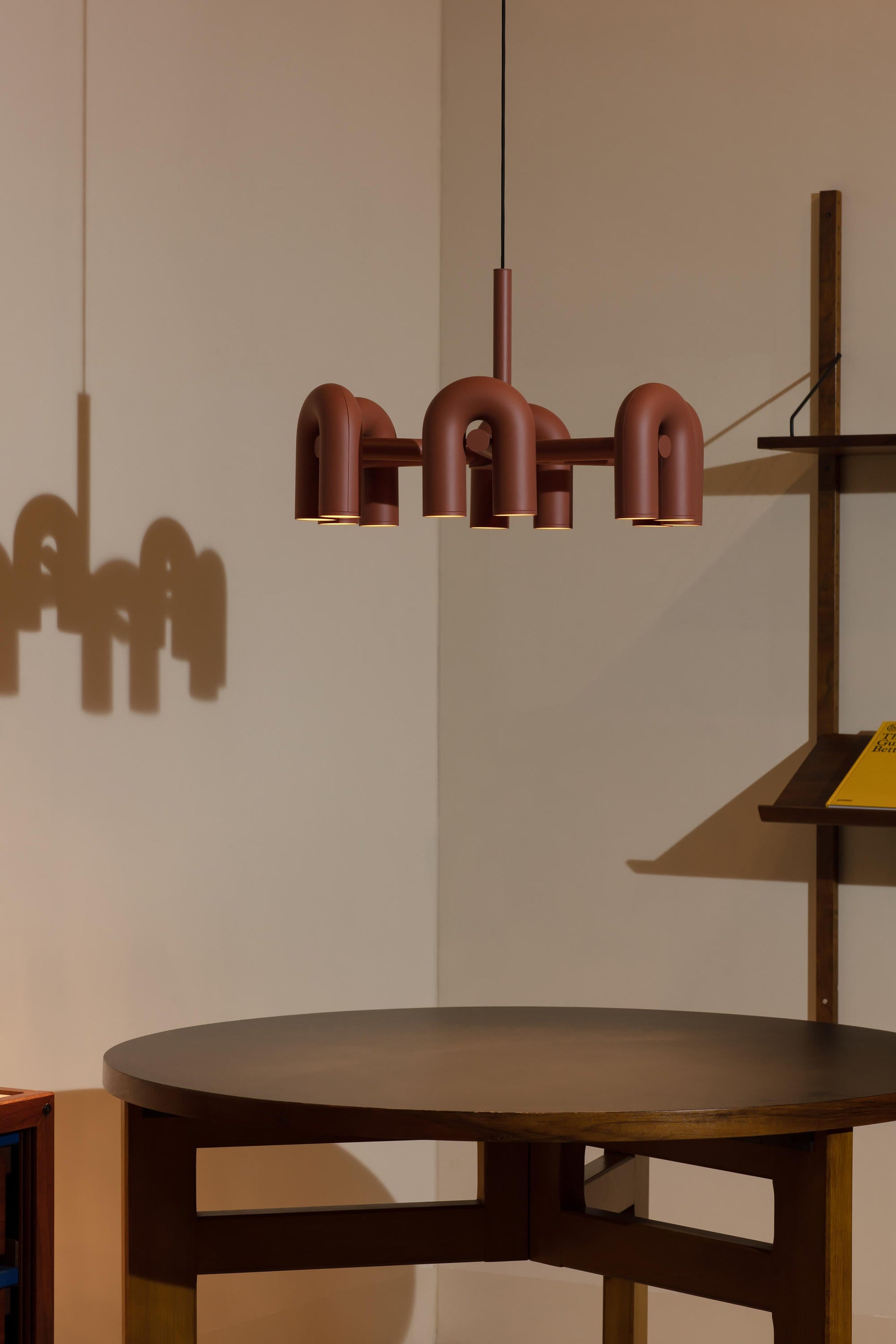 U-Shape LED Chandelier | Adjustable, Multi-Head Design for Modern Indoor Spaces