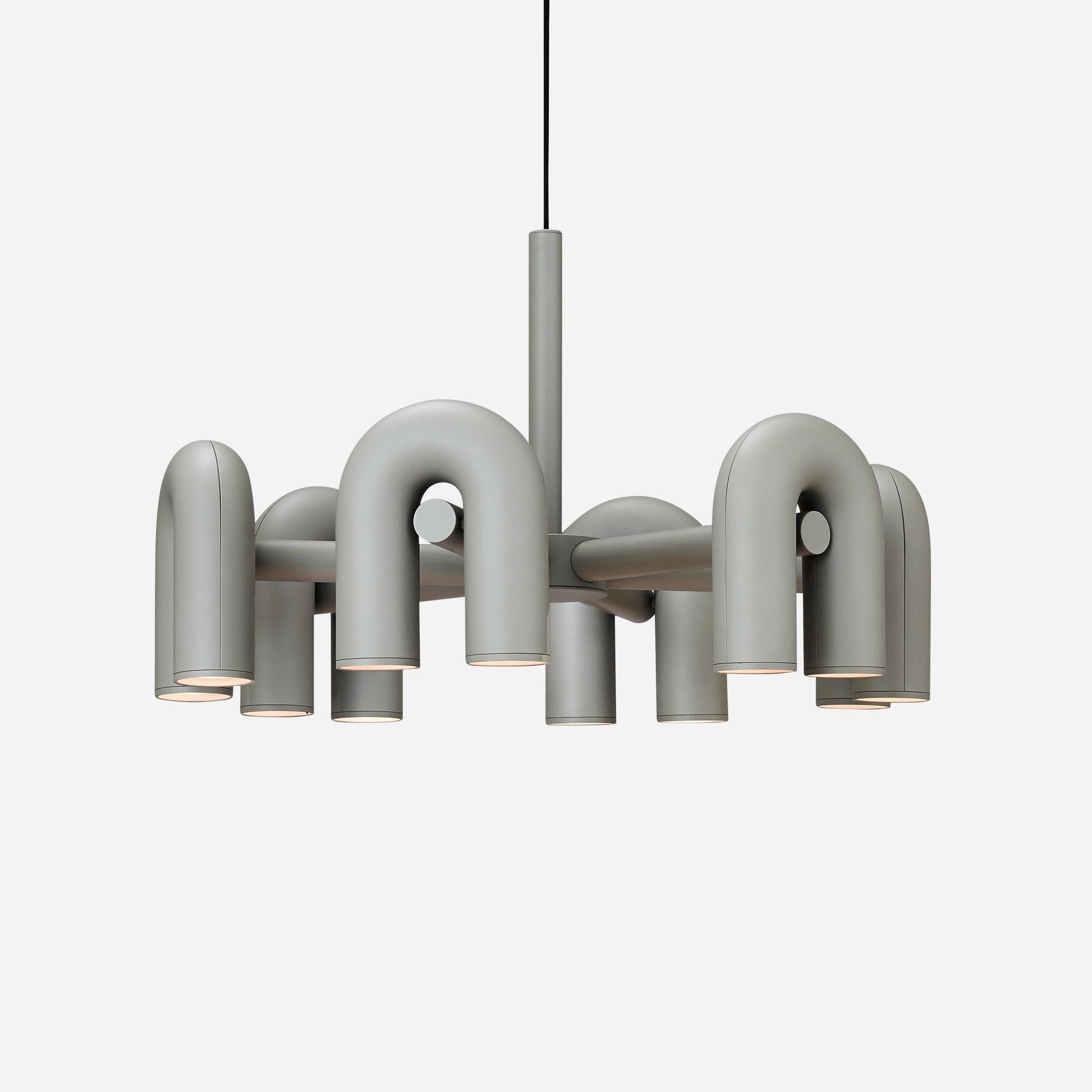 U-Shape LED Chandelier | Adjustable, Multi-Head Design for Modern Indoor Spaces